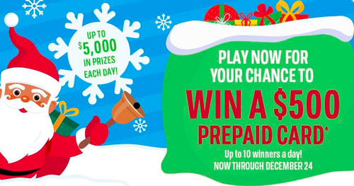 The Children’s Place – The Holiday Countdown Instant Win Game